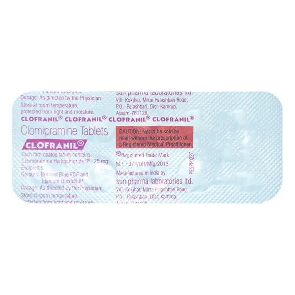 Clofranil 25mg Tablet